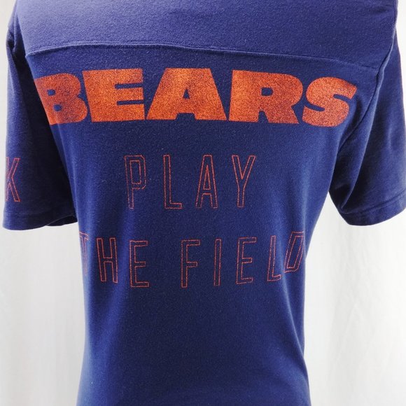 VS PINK Blue Chicago Bears Jersey Size Medium - Picture 9 of 13